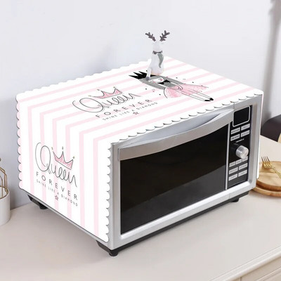 Naujas virtuvės mikrobangų krosnelės dangtis Paprastas orkaitės šaldytuvas gaubtas alyvos dangtelis nuo dulkių Virtuvės priedai reikmenys namų mados dekoravimas