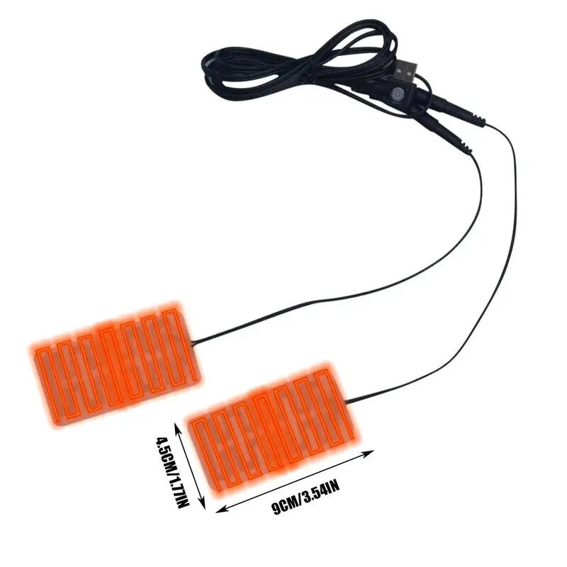 Zimski topao USB grijaći film Električni 5V jastučić za grijanje od ugljičnih vlakana Grijač za ruke Infracrvena toplinska prostirka