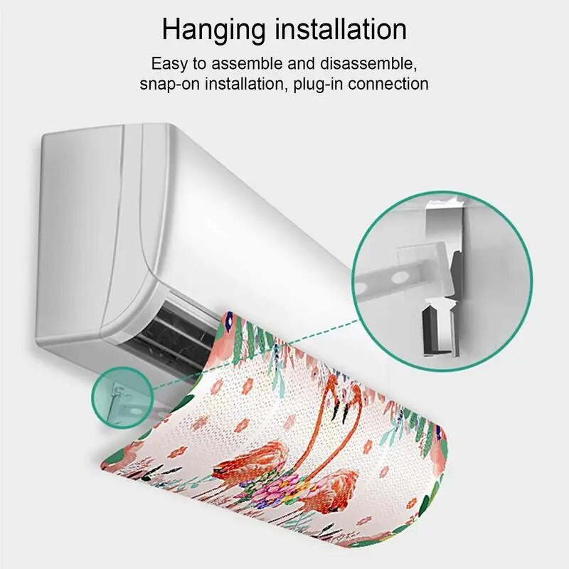 Oro kondicionierius Nuo tiesioginio pūtimo skydas Oro kondicionierius Vėjo deflektorius Reguliuojamas kintamosios srovės aušinamas pertvaras Oro išleidimo angos deflektorius