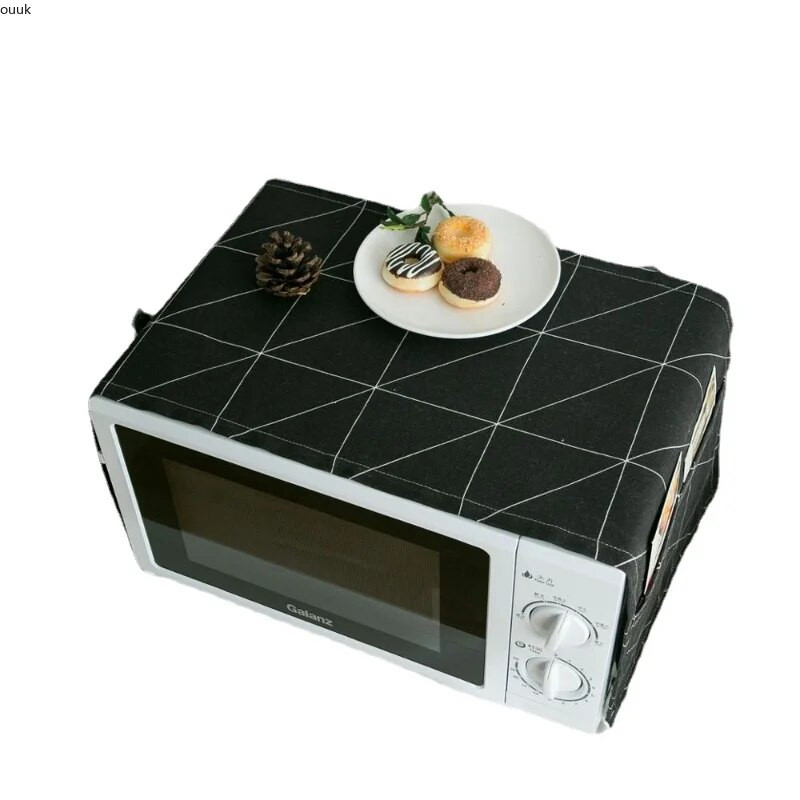 Mikrobangų krosnelės priedai Dangtis Gaubtas Alyva nuo dulkių dangtelis su laikymo maišeliu Virtuvės priedai Namų aksesuarų reikmenys