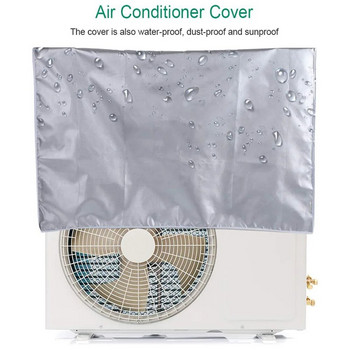 Κλιματισμός Εξωτερικής μονάδας Κάλυμμα για τη σκόνη Αδιάβροχο Πλύσιμο Αδιάβροχο αντηλιακό κάλυμμα τσάντα καθαρισμού κατά του χιονιού