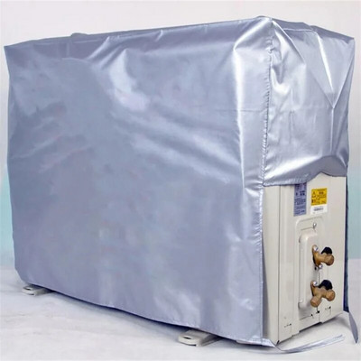 Външен капак за климатик Климатик Водоустойчив капак за прах Измиване на дома Анти-прах Анти-сняг Дъждоустойчива чанта за почистване