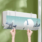 Reguleeritav õhukonditsioneeri kate Tuulesuunaja Tuuleklaas Konditsioneer Tööriistad Õhutõkkekilp Kodukontori tarvikud