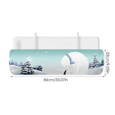 Reguleeritav õhukonditsioneeri kate Tuulesuunaja Tuuleklaas Konditsioneer Tööriistad Õhutõkkekilp Kodukontori tarvikud