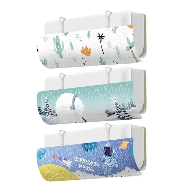 Reguleeritav õhukonditsioneeri kate Tuulesuunaja Tuuleklaas Konditsioneer Tööriistad Õhutõkkekilp Kodukontori tarvikud