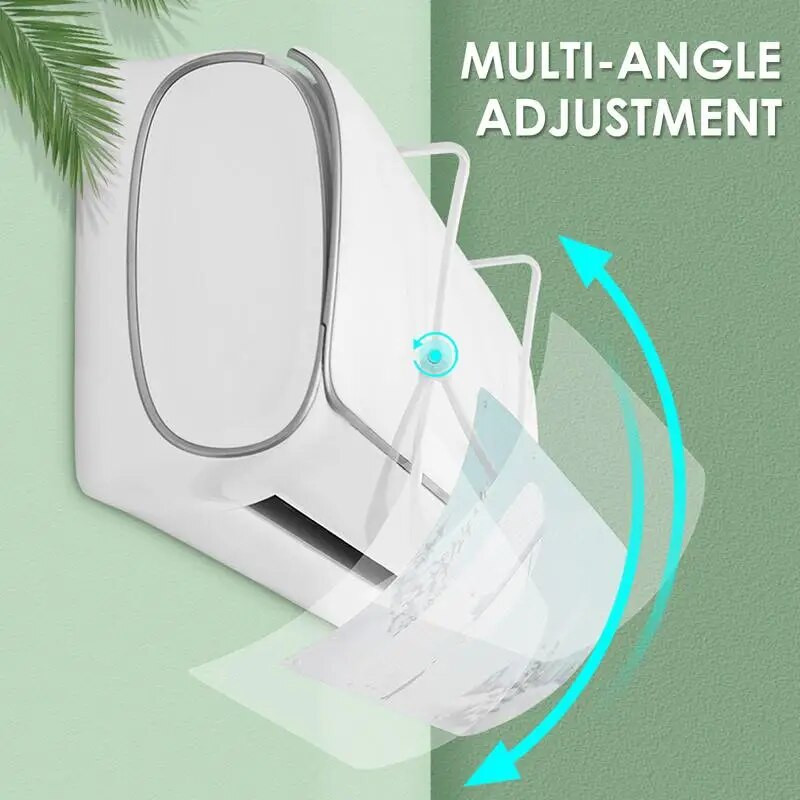 Reguleeritav õhukonditsioneeri kate Tuulesuunaja Tuuleklaas Konditsioneer Tööriistad Õhutõkkekilp Kodukontori tarvikud