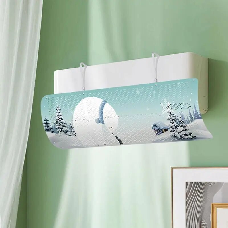 Reguleeritav õhukonditsioneeri kate Tuulesuunaja Tuuleklaas Konditsioneer Tööriistad Õhutõkkekilp Kodukontori tarvikud