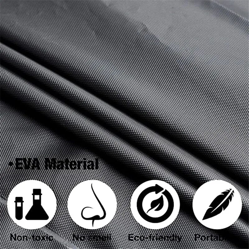 Eva Unisex Kabanica Kapuljaca otporna na kišu Ženska i muška sklopiva Aktivnosti na otvorenom Planinarenje Kampiranje Vodootporni set kabanica