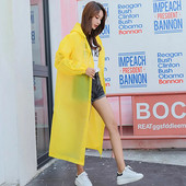 2022 Μακρύ Αδιάβροχο Γυναικείο Ανδρικό Παχύ Αδιάβροχο Αδιάβροχο Αδιάβροχο Πόντσο Αδιάβροχο για ενήλικες Υπαίθρια Πεζοπορία Κάμπινγκ Rain Hooded Rain Coat