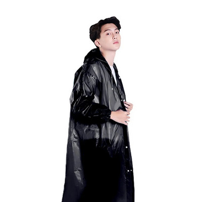 2022 Μακρύ Αδιάβροχο Γυναικείο Ανδρικό Παχύ Αδιάβροχο Αδιάβροχο Αδιάβροχο Πόντσο Αδιάβροχο για ενήλικες Υπαίθρια Πεζοπορία Κάμπινγκ Rain Hooded Rain Coat