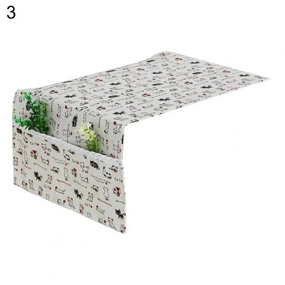 Mikrobangų krosnelės viršutinis dangtelis Naudingas skalbimo mašinoje, mikrobangų krosnelėje, medvilninis lininis mikrobangų audinys