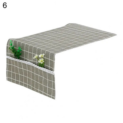 Mikrobangų krosnelės viršutinis dangtelis Naudingas skalbimo mašinoje, mikrobangų krosnelėje, medvilninis lininis mikrobangų audinys