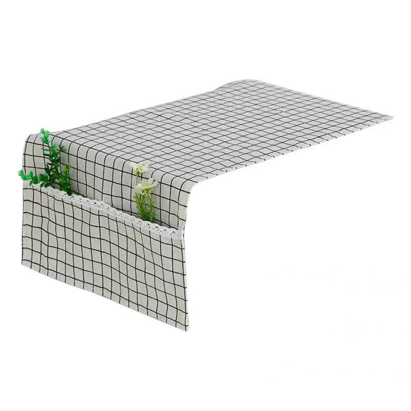 Mikrobangų krosnelės viršutinis dangtelis Naudingas skalbimo mašinoje, mikrobangų krosnelėje, medvilninis lininis mikrobangų audinys