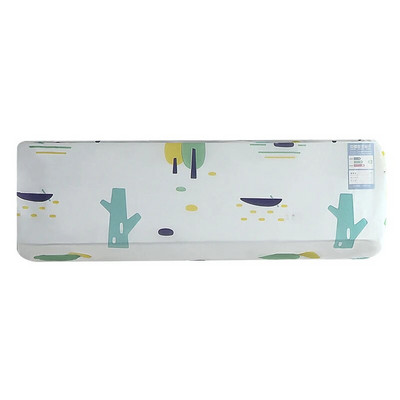 Pesemisvastane tolmuvastane puhastuskate Home Decor Konditsioneer Veekindel puhastuskate Lillemuster Kliimaseadme kate 1tk