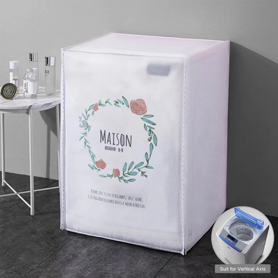 Dulkėms atsparus skalbimo mašinos dangtelis Clamshell skalbimo mašinos dangčiai Aukštos kokybės apsaugos nuo saulės skalbinių buitinis dangtis