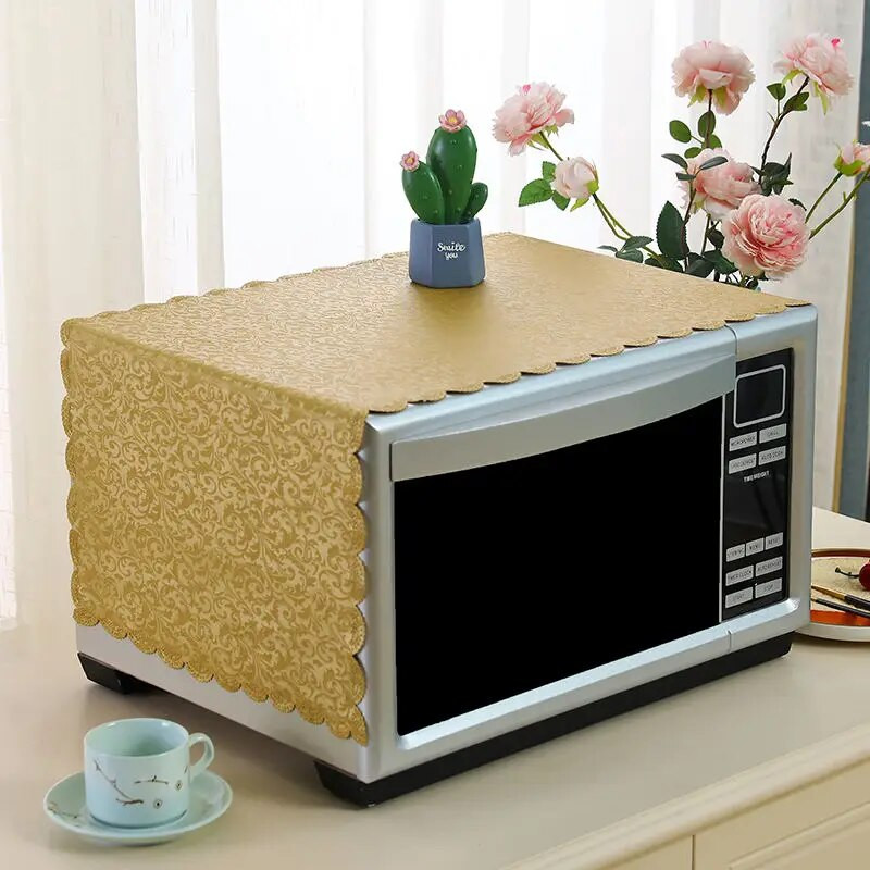 Nordijski poklopci otporni na prašinu za mikrovalnu pećnicu Vodootporni kuhinjski ukrasni poklopac otporan na ulje Hladnjak Višenamjenski poklopac za prašinu