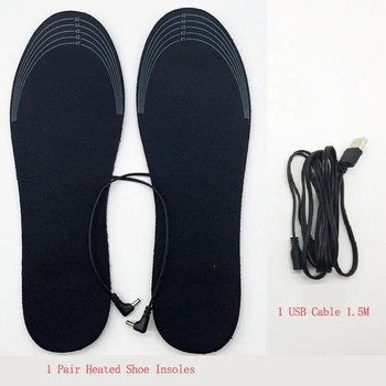 Χειμερινοί θερμαινόμενοι πάτοι για παπούτσια μπορούν να κοπούν και να πλένονται ηλεκτρικά 5V/2A Θέρμανση ποδιών USB EVA Pad