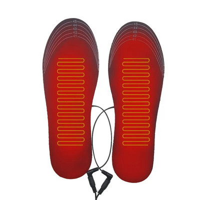 Зимни отопляеми стелки за обувки могат да се режат и мият електрически 5V/2A USB затопляне на краката EVA подложка