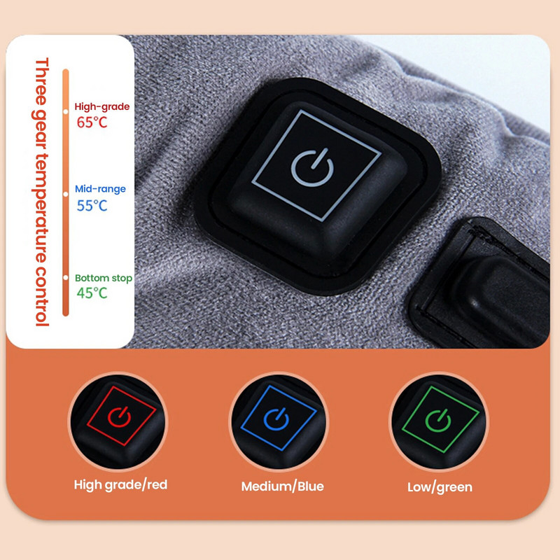 Novi USB grijaći jastuk za kućni ured, podesiva temperatura, električni grijani jastuk, grijaći jastuk, stolica, automobil, tijelo kućnog ljubimca, zimski grijač