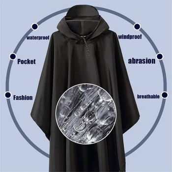 Φορητό αδιάβροχο παλτό μόδας με κουκούλα για υπαίθρια πεζοπορία Ταξίδι Ψάρεμα Αναρρίχηση Αδιάβροχο Αδιάβροχο Γυναικείο Ανδρικό Πόντσο 우비