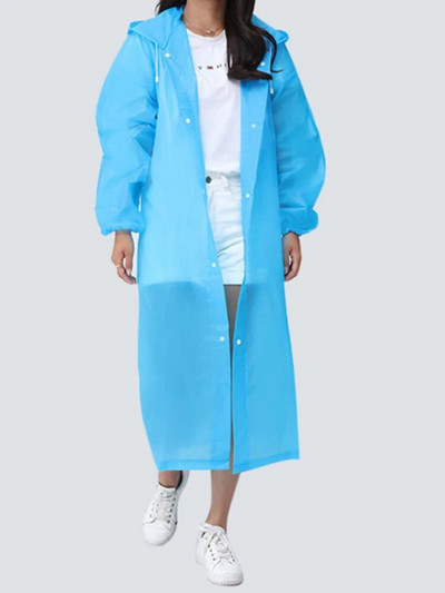 Täiskasvanutele mõeldud vihmamantel, paksendatud veekindel lapsed, laste EVA vihmamantel, läbipaistev läbipaistev ülikond, vihmamantlid Tour Veekindlad vihmariided