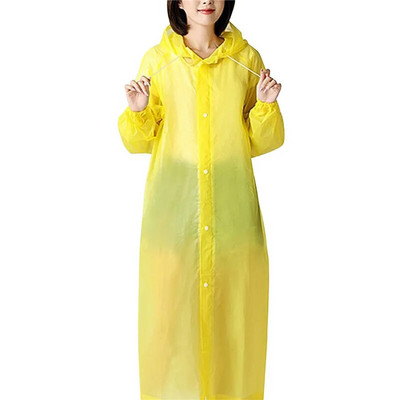 Vízálló esőkabát Felnőtt Gyerek Újrafelhasználható Eva Rain Poncho gyerekeknek Lányoknak Női Átlátszó Átlátszó Esőruházat Vízhatlan esőkabát