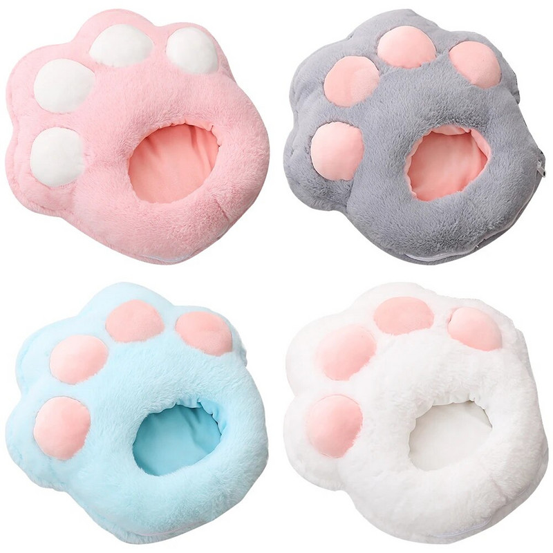 Talvine elektriline jalasoojendi matt USB laadimine kassikäpa kujuga jalgade pidev soojendus masina jala soojenduspadi koju/kontorisse