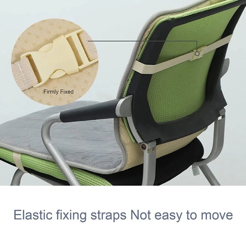 USB grijani jastuk Auto stolac Zaštitni jastuk Dodatna oprema za kućanstvo za ublažavanje bolova u leđima i struku