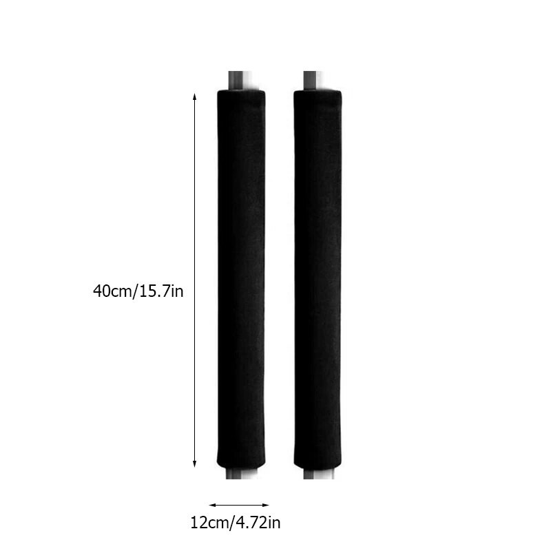 2 vnt. šaldytuvo durelių rankenos dangtis virtuvės prietaisas dekoro rankenos neslystančios pirštinės šaldytuvas orkaitė saugoti nuo pirštų atspaudų