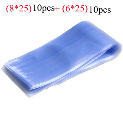 5/10/20PCS Caurspīdīga saraušanās plēves maisiņa pretputekļu aizsargvāciņš televizoram gaisa kondicionētājam tālvadības pults saraušanās PVC plastmasa