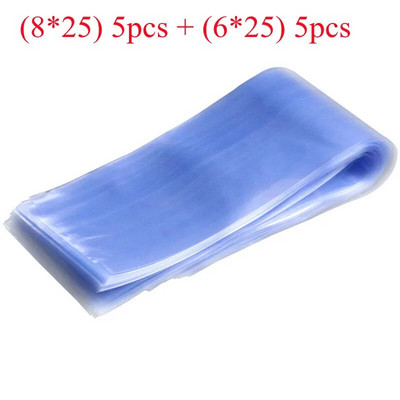 5/10/20PCS Caurspīdīga saraušanās plēves maisiņa pretputekļu aizsargvāciņš televizoram gaisa kondicionētājam tālvadības pults saraušanās PVC plastmasa