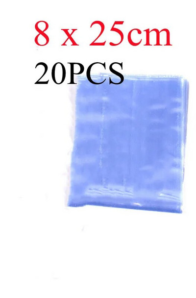 5/10/20PCS Caurspīdīga saraušanās plēves maisiņa pretputekļu aizsargvāciņš televizoram gaisa kondicionētājam tālvadības pults saraušanās PVC plastmasa