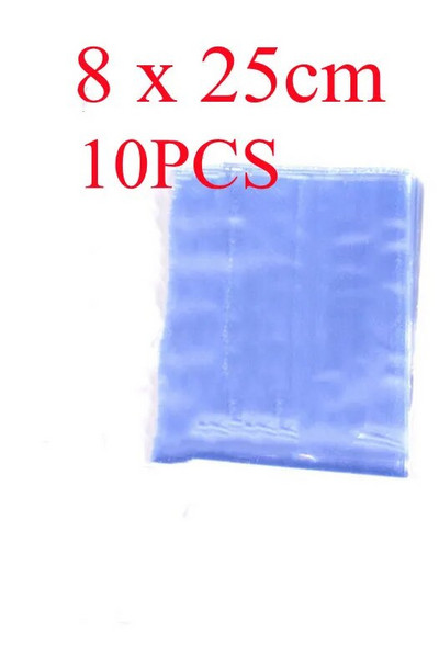 5/10/20PCS Caurspīdīga saraušanās plēves maisiņa pretputekļu aizsargvāciņš televizoram gaisa kondicionētājam tālvadības pults saraušanās PVC plastmasa