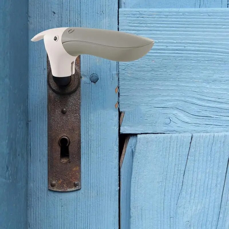 Κάλυμμα χειρολαβής πόρτας με μαλακό περιτύλιγμα σιλικόνης κατά της σύγκρουσης Μανίκι λαβής χωρίς στατικές ακτίνες Προστατευτικό τοίχου για μωρά για σαλόνι κρεβατοκάμαρας