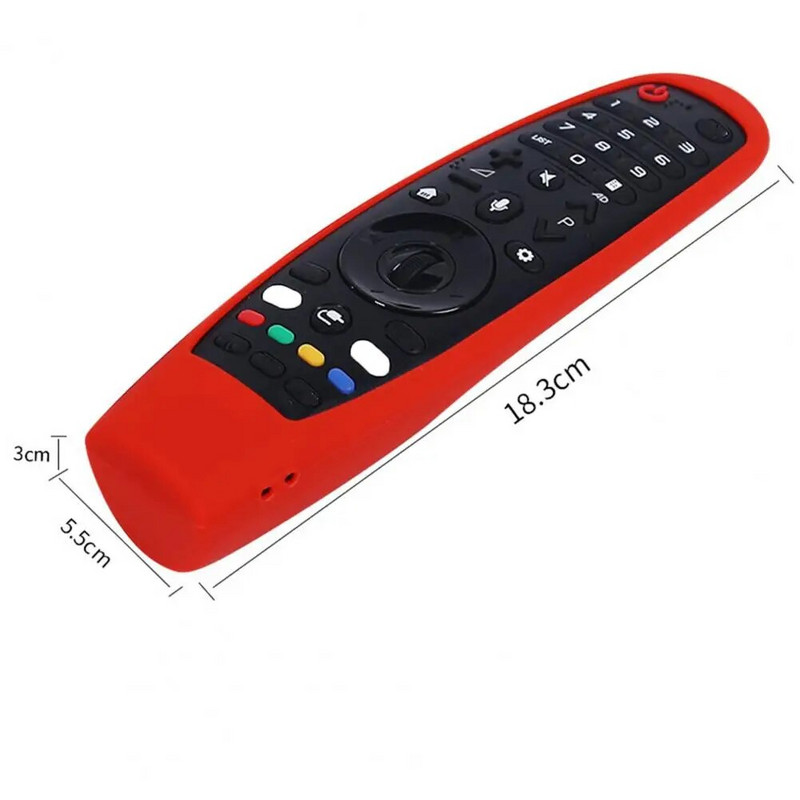 Smart TV kontroler Čarobna futrola za daljinski upravljač Protuklizna tekstura Silikagel svjetleća silikonska zaštitna futrola za LG AM-MR650A