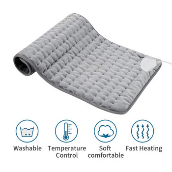 Електрическа нагревателна подложка Физиотерапевтично терапевтично одеяло Термооблекчаване на болки в гърба в раменете Премахване на умората Зимен топъл масаж