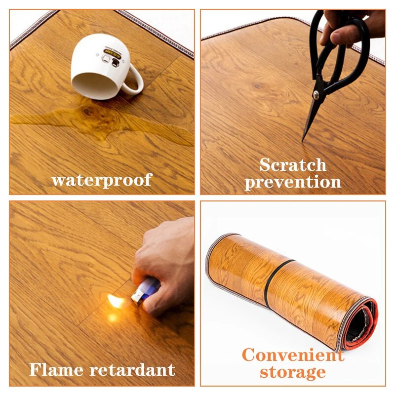 Reguliuojamas odinis šildomas pėdų kilimėlis elektrinis šildymo pagalvėlės pėdų šildomas kilimas termostatas namų biuro šildymo įrankiai