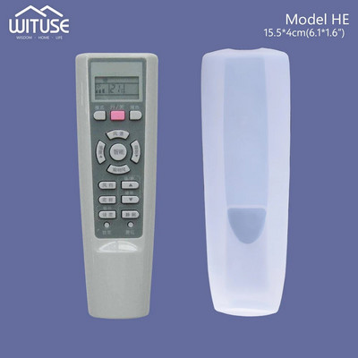 14 méretű szilikon TV távirányító tok borító videó AC klíma Porvédő tárolótáska pormentes vízálló a Haier Gree számára