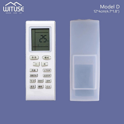 14 méretű szilikon TV távirányító tok borító videó AC klíma Porvédő tárolótáska pormentes vízálló a Haier Gree számára