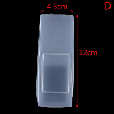 1 kom. Prozirna zaštitna torba za pohranu za zaštitu od prašine, prijenosna silikonska torbica za kontrolu klima uređaja Poklopac za daljinski upravljač