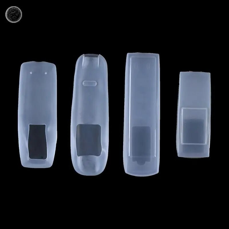 1 kom. Prozirna zaštitna torba za pohranu za zaštitu od prašine, prijenosna silikonska torbica za kontrolu klima uređaja Poklopac za daljinski upravljač