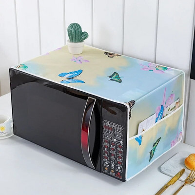 Capac pastoral pentru cuptor cu microunde, livrare gratuită, consumabile pentru cuptor, pungă de praf de uz casnic modern imprimată depozitare rezistentă la apă