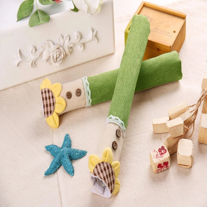 Ένα ζευγάρι κάλυμμα λαβής ψυγείου Κουζίνα χαριτωμένη συσκευή κάλυμμα ψυγείου Λαβή φούρνου Αντιολισθητικό πόμολο πόρτας αξεσουάρ