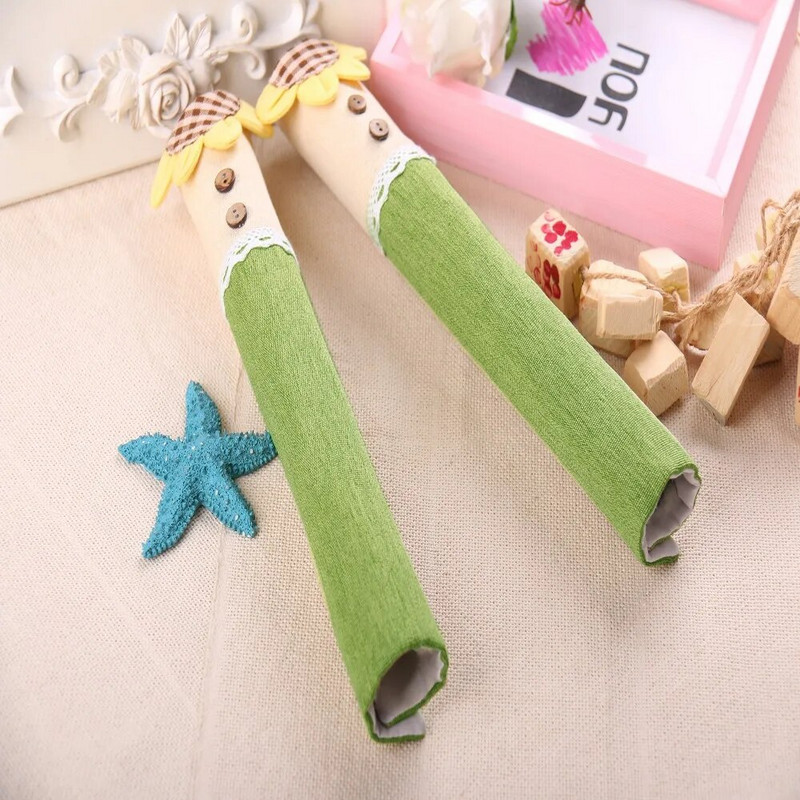 Ένα ζευγάρι κάλυμμα λαβής ψυγείου Κουζίνα χαριτωμένη συσκευή κάλυμμα ψυγείου Λαβή φούρνου Αντιολισθητικό πόμολο πόρτας αξεσουάρ