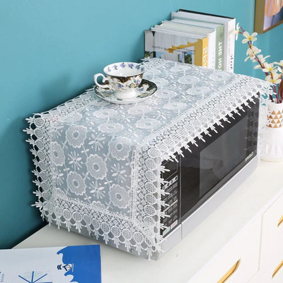 35x100cm Įjunkite kompiuterį nenuėmę išsiuvinėto dangčio Audinio mikrobangų dangtelis nuo dulkių Modernus minimalistinis orkaitės dulkių dangtelis