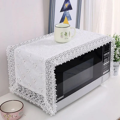 35x100cm Įjunkite kompiuterį nenuėmę išsiuvinėto dangčio Audinio mikrobangų dangtelis nuo dulkių Modernus minimalistinis orkaitės dulkių dangtelis