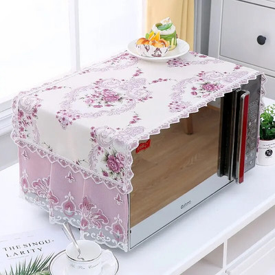 Mikrobangų krosnelės dangčiai Antifouling Aliejui atsparus dulkių dangtelis Virtuvės elektrinis apsauginis dangtelis Modernus namų dekoras Atsparus dulkėms universalus