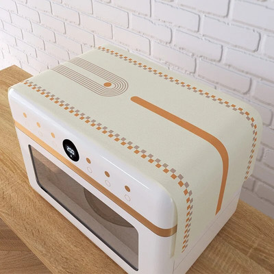 Buitinis mikrobangų dangtis, atsparus vandeniui ir alyvai atsparus mikrobangų krosnelės dulkių audinys, minkštas dangtis, skirtas mažiems ir šviežiems šaldytuvams