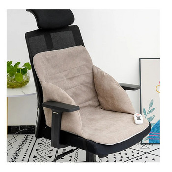 Νέο Χειμερινό ζεστό ηλεκτρικό θερμαινόμενο μαξιλάρι καρέκλας Ματ γραφείου Καθιστικό μαξιλάρι καρέκλας Σπίτι Υπέρυθρη θέρμανση Μαξιλάρι πλάτης Θέρμανση μαξιλαριού