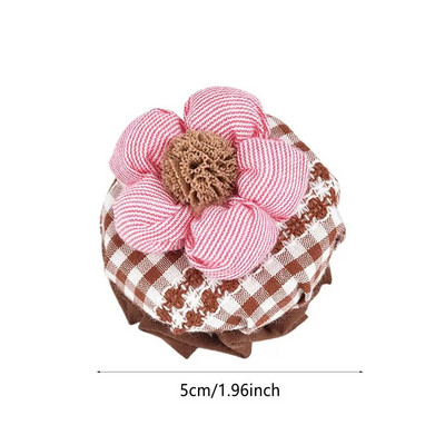 Durų rankenos pagalvėlė 2 vnt Audiniai gėlė vaikams Durų rankenos Pirštinės Apvalios Durų Rankenos Pirštinės Neslidžios Rankenėlės Uždangalai Durų Rankena